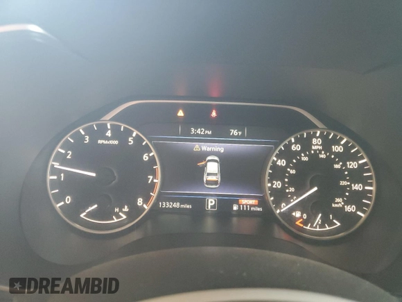 2016 Nissan Maxima Platinum with VIN 1N4AA6AP1GC425497, listed as a Copart auction lot 63340805 with 133,248 mi miles and Salvage title. Bid and sale history available at DreamBid. Image 9.
