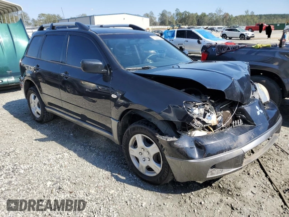 2005 Mitsubishi Outlander LS with VIN JA4LX31F75U039028, listed as a Copart auction lot 75226734 with 188,980 mi miles and Salvage Title. Bid and sale history available at carsss.com. Image 4.