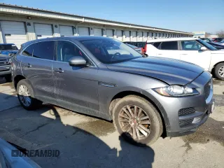 2020 Jaguar F-Pace 30t Prestige with VIN SADCK2GX2LA634581, listed as a Copart auction lot 42089085 with 94,765 mi miles and Salvage Title. Bid and sale history available at DreamBid. Image 4.