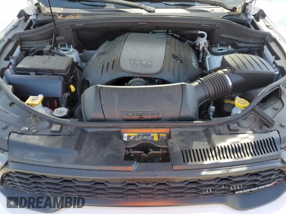 2023 Dodge Durango R/T with VIN 1C4SDJCT9PC605913, listed as a Copart auction lot 58034615 with 33,970 mi miles and Salvage title. Bid and sale history available at DreamBid. Image 12.