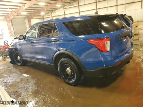 2022 Ford Police Interceptor Utility with VIN 1FM5K8AWXNNA07173, listed as a Copart auction lot 49063355 with 22,888 mi miles and Non Repairable. Bid and sale history available at carsss.com. Image 2.
