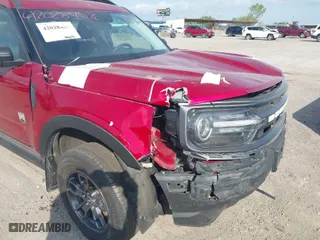 2021 Ford Bronco Sport Big Bend with VIN 3FMCR9B61MRA57270, listed as a IAAI auction lot 42028468 with 1 mi miles. Bid and sale history available at carsss.com. Image 17.