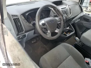 2015 Ford Transit Wagon XL with VIN 1FBZX2ZM6FKA26253, listed as a Copart auction lot 68545414 with 0 mi miles and Salvage Title. Bid and sale history available at carsss.com. Image 8.