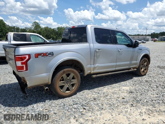 2020 Ford F-150 XL with VIN 1FTEW1E54LFA45250, listed as a Copart auction lot 64074094 with 70,745 mi miles and Salvage title. Bid and sale history available at DreamBid. Image 3.