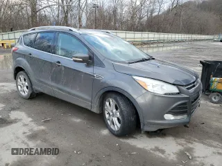 2015 Ford Escape Titanium with VIN 1FMCU9J97FUC41344, listed as a Copart auction lot 47226155 with 157,728 mi miles and Salvage Title. Bid and sale history available at carsss.com. Image 4.