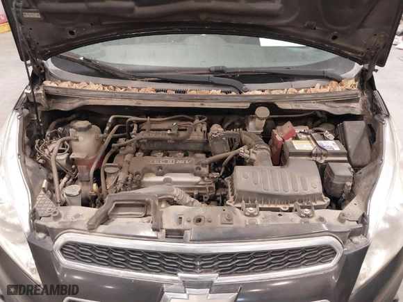 2014 Chevrolet Spark LT with VIN KL8CD6S93EC458128, listed as a IAAI auction lot 41981149 with 142,240 mi miles. Bid and sale history available at carsss.com. Image 10.