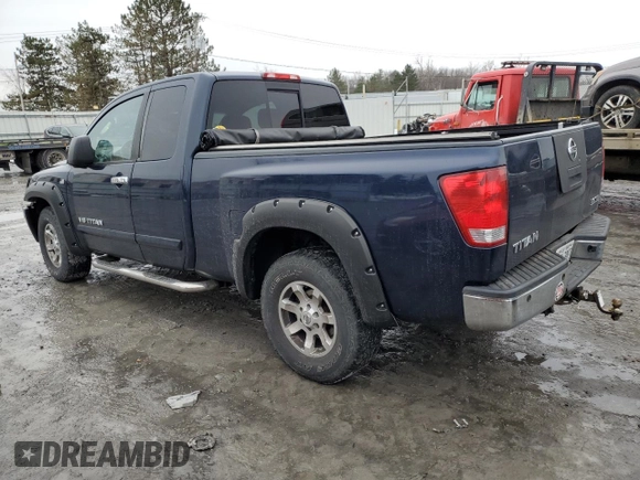 2007 Nissan Titan XE z VIN 1N6AA06BX7N227135, wystawiony jako Copart lot #84016134 z przebiegiem 120 723 mil mil oraz Nie do naprawy • Non repairable. Historia ofert i sprzedaży dostępna na DreamBid. Obrazek 2.