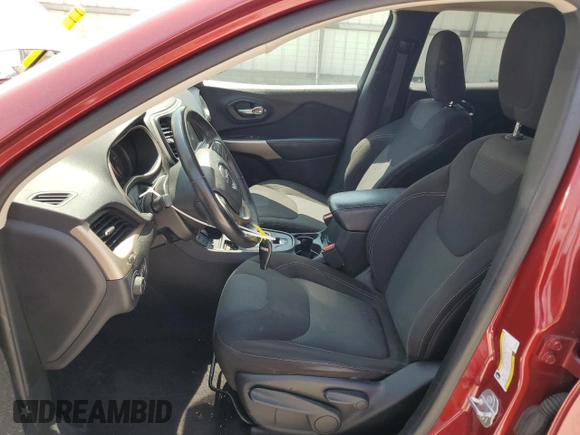 2017 Jeep Cherokee Latitude with VIN 1C4PJLCB7HW613803, listed as a Copart auction lot 58072565 with 122,321 mi miles and Salvage title. Bid and sale history available at DreamBid. Image 7.