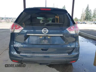 2015 Nissan Rogue SL with VIN 5N1AT2MV7FC916285, listed as a IAAI auction lot 41891874 with 102,105 mi miles. Bid and sale history available at carsss.com. Image 16.