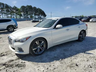 2015 Infiniti Q50 Premium z VIN JN1BV7AP4FM348063, wystawiony jako Copart lot #52712245 z przebiegiem 55 188 mil mil oraz Szkoda całkowita • Salvage title. Historia ofert i sprzedaży dostępna na DreamBid. Obrazek 1.