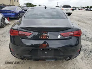 2020 Infiniti Q60 Luxe with VIN JN1EV7EK3LM340320, listed as a Copart auction lot 72427514 with 15,947 mi miles and Non Repairable. Bid and sale history available at carsss.com. Image 6.