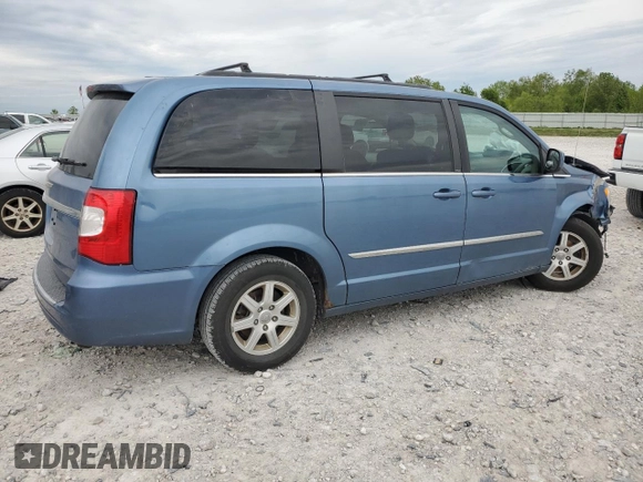 2011 Chrysler Town & Country Touring z VIN 2A4RR5DG7BR780048, wystawiony jako Copart lot #57401045 z przebiegiem 158 994 mil mil oraz Czysty tytuł • Clean title. Historia ofert i sprzedaży dostępna na DreamBid. Obrazek 3.