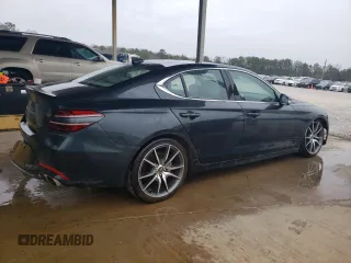 2023 Genesis G70 2.0T with VIN KMTG34TA3PU128948, listed as a Copart auction lot 43289344 with 13,153 mi miles and Clean Title. Bid and sale history available at DreamBid. Image 3.