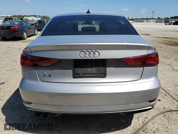 2019 Audi A3 Sedan Premium with VIN WAUAUGFF8K1016034, listed as a Copart auction lot 53133225 with 84,369 mi miles and Non Repairable. Bid and sale history available at carsss.com. Image 6.
