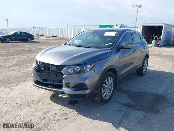 2022 Nissan Rogue Sport S with VIN JN1BJ1AV0NW340830, listed as a IAAI auction lot 41559057 with 56,336 mi miles. Bid and sale history available at carsss.com. Image 2.