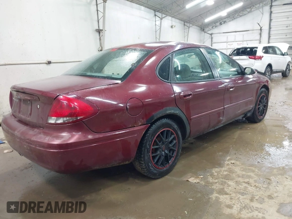 2006 Ford Taurus SE with VIN 1FAHP53U76A220657, listed as a IAAI auction lot 42358300 with Not provided miles and . Bid and sale history available at DreamBid. Image 4.