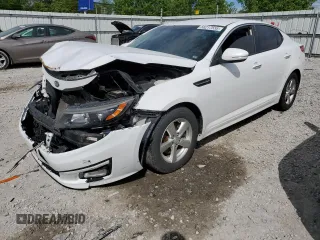 2015 Kia Optima LX with VIN 5XXGM4A72FG519371, listed as a Copart auction lot 56217555 with 178,676 mi miles and Non repairable. Bid and sale history available at DreamBid. Image 1.