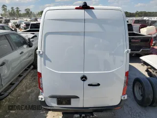 2024 Mercedes-Benz Sprinter Cargo with VIN W1Y4KBHY5RT182366, listed as a Copart auction lot 73993504 with 3,149 mi miles and Clean Title. Bid and sale history available at carsss.com. Image 6.