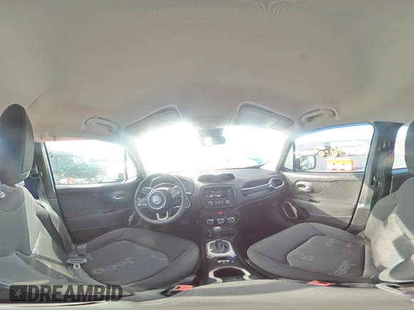 2015 Jeep Renegade Sport with VIN ZACCJBAT5FPB25299, listed as a Copart auction lot 43373395 with 54,867 mi miles and Salvage Title. Bid and sale history available at DreamBid. Image 14.