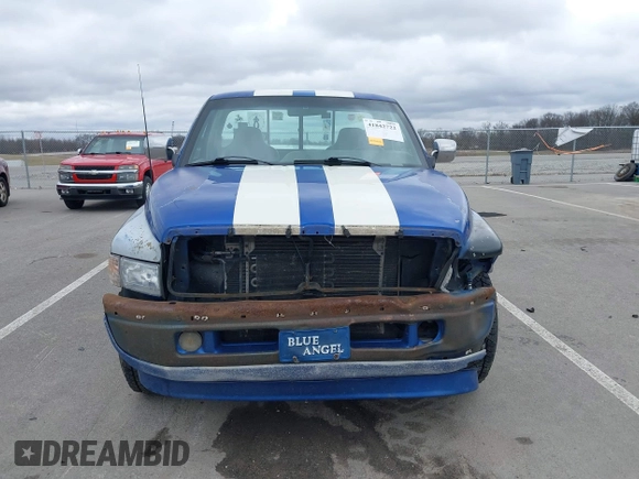 1996 Dodge 1500 with VIN 1B7HC16Z9TS715521, listed as a IAAI auction lot 41842722 with Not Provided miles. Bid and sale history available at carsss.com. Image 12.