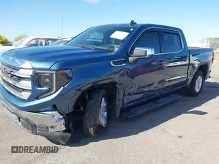 2024 GMC Sierra 1500 with VIN 1GTPHBEK1RZ191014, listed as a IAAI auction lot 41989521 with 8,277 mi miles and . Bid and sale history available at DreamBid. Image 2.