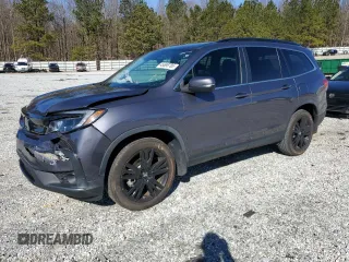 2021 Honda Pilot Special Edition with VIN 5FNYF6H26MB099599, listed as a Copart auction lot 45696785 with 19,757 mi miles and Salvage Title. Bid and sale history available at carsss.com. Image 1.