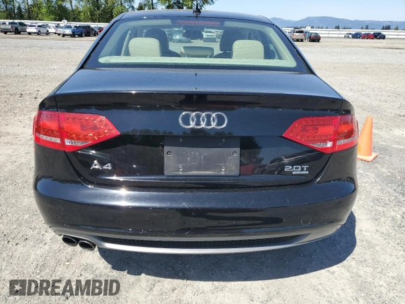 2012 Audi A4 2.0T Premium Plus with VIN WAUFFAFLXCA115412, listed as a Copart auction lot 54604175 with 69,490 mi miles and Salvage Title. Bid and sale history available at carsss.com. Image 6.