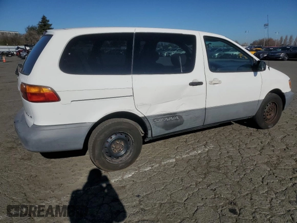 1999 Toyota Sienna CE with VIN 4T3GF19C5XU166813, listed as a Copart auction lot 42228565 with 195,909 mi miles and Salvage Title. Bid and sale history available at carsss.com. Image 3.