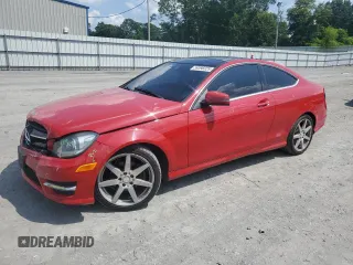2012 Mercedes-Benz C 250 with VIN WDDGJ4HB4CF780942, listed as a Copart auction lot 59398325 with 155,955 mi miles and Salvage title. Bid and sale history available at DreamBid. Image 1.