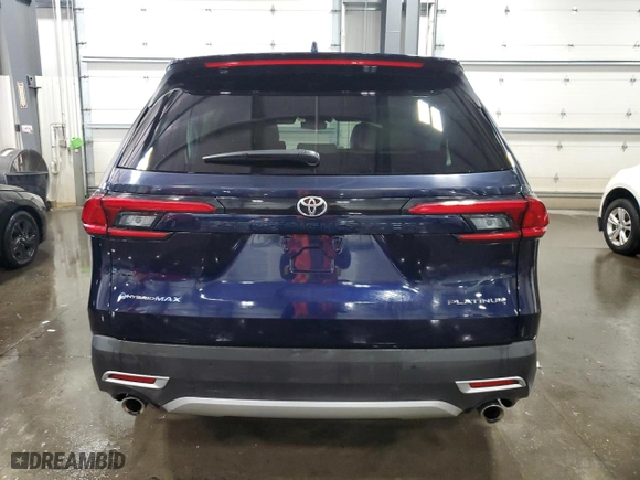 2024 Toyota Grand Highlander Hybrid MAX Limited with VIN 5TDADAB56RS001297, listed as a Copart auction lot 74785684 with 28,137 mi miles and Salvage Title. Bid and sale history available at carsss.com. Image 6.