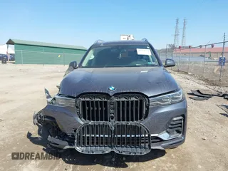 2020 BMW X7 xDrive40i with VIN 5UXCW2C03L9A01096, listed as a IAAI auction lot 41774774 with 55,596 mi miles. Bid and sale history available at carsss.com. Image 12.