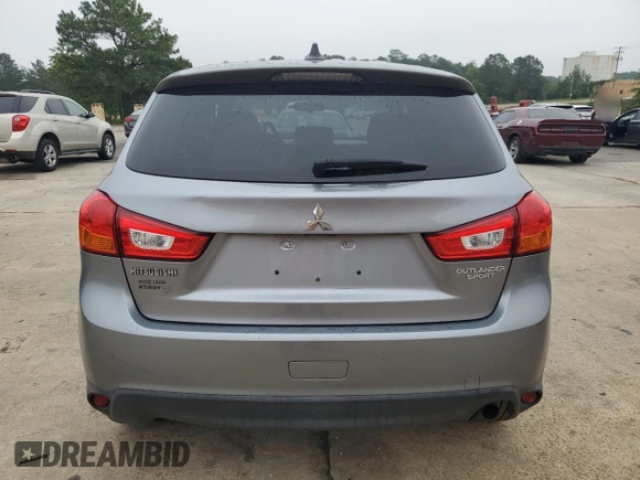 2017 Mitsubishi Outlander ES with VIN JA4AP3AU3HZ021560, listed as a Copart auction lot 58115695 with 122,807 mi miles and Salvage title. Bid and sale history available at DreamBid. Image 6.
