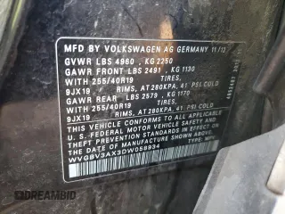 2013 Volkswagen Tiguan SEL with VIN WVGBV3AX3DW058934, listed as a Copart auction lot 44268365 with 112,453 mi miles and Salvage Title. Bid and sale history available at DreamBid. Image 15.