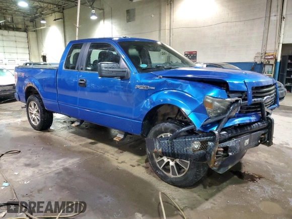 2014 Ford F-150 XL with VIN 1FTFX1EF0EFB59517, listed as a Copart auction lot 84726424 with 203,180 mi miles and Clean title. Bid and sale history available at DreamBid. Image 4.