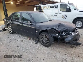 2007 Saab 9-5 Aero with VIN YS3EH49G673524616, listed as a Copart auction lot 87887235 with 119,215 mi miles and Salvage Title. Bid and sale history available at carsss.com. Image 4.