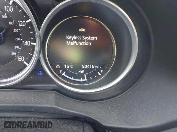 2019 Mazda CX-5 Touring with VIN JM3KFACM5K0697137, listed as a IAAI auction lot 41720253 with 50,416 mi miles. Bid and sale history available at carsss.com. Image 7.