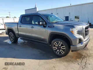 2022 GMC Sierra 1500 Limited AT4 with VIN 1GTP9EEL6NZ216779, listed as a Copart auction lot 45653445 with 60,995 mi miles and Salvage Title. Bid and sale history available at carsss.com. Image 4.