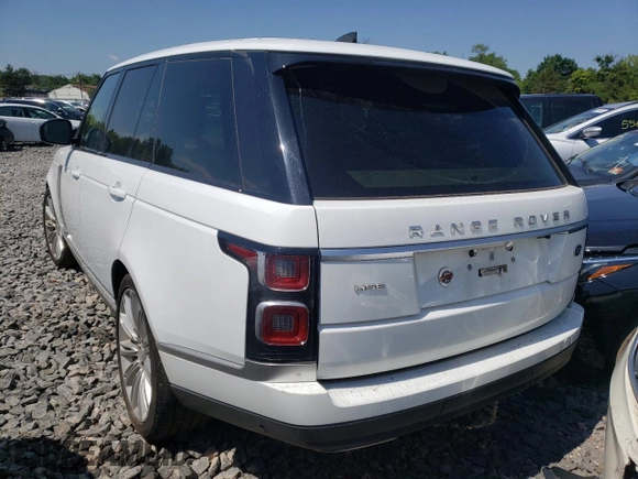 2018 Land Rover Range Rover with VIN SALGS2V1JA397008, listed as a Copart auction lot 37391553 with 42,070 mi miles and Non repairable. Bid and sale history available at DreamBid. Image 3.