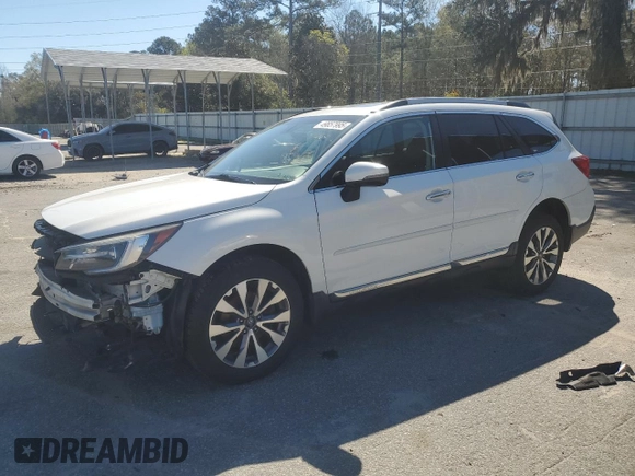 2019 Subaru Outback Touring z VIN 4S4BSATC9K3222368, wystawiony jako Copart lot #49857995 z przebiegiem 98 819 mil mil oraz Szkoda całkowita • Salvage title. Historia ofert i sprzedaży dostępna na DreamBid. Obrazek 1.