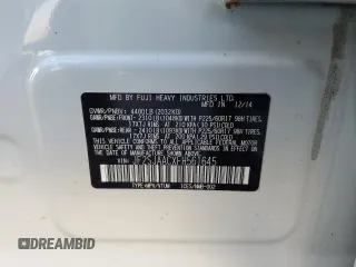 2015 Subaru Forester 2.5i with VIN JF2SJAACXFH561645, listed as a Copart auction lot 43367905 with 109,003 mi miles and Salvage Title. Bid and sale history available at carsss.com. Image 14.
