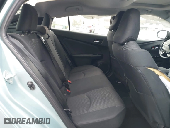 2017 Toyota Prius Two with VIN JTDKARFU7H3052594, listed as a IAAI auction lot 42035969 with 50,789 mi miles and . Bid and sale history available at DreamBid. Image 8.