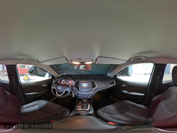 2015 Jeep Cherokee Latitude with VIN 1C4PJMCS8FW769920, listed as a Copart auction lot 46282335 with 143,469 mi miles and Salvage Title. Bid and sale history available at carsss.com. Image 14.