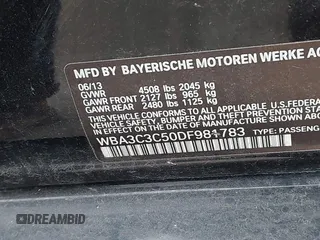 2013 BMW 3 Series 320i xDrive z VIN WBA3C3C50DF981783, wystawiony jako IAAI lot #42012328 z przebiegiem 110 268 mil mil oraz . Historia ofert i sprzedaży dostępna na DreamBid. Obrazek 9.