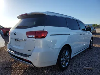 2018 Kia Sedona SX-L with VIN KNDME5C19J6399669, listed as a Copart auction lot 72073194 with 60,657 mi miles and Salvage Title. Bid and sale history available at carsss.com. Image 3.