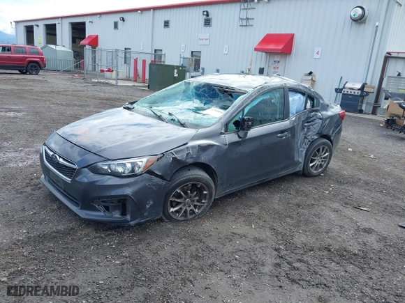 2019 Subaru Impreza Premium with VIN 4S3GKAC62K3609929, listed as a IAAI auction lot 41948063 with 66,540 mi miles. Bid and sale history available at carsss.com. Image 2.