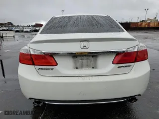 2015 Honda Accord Sedan Sport with VIN 1HGCR2F53FA189300, listed as a Copart auction lot 45384485 with 199,309 mi miles and Salvage Title. Bid and sale history available at carsss.com. Image 6.