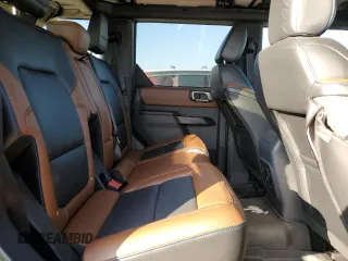 2024 Ford Bronco Outer Banks with VIN 1FMDE8BHXRLB04524, listed as a Copart auction lot 87458424 with 837 mi miles and Salvage Title. Bid and sale history available at DreamBid. Image 11.