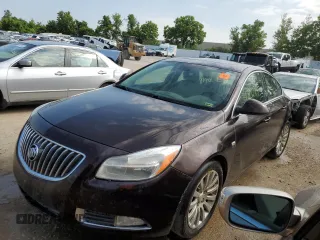 2011 Buick Regal CXL RL2 with VIN W04GP5EC7B1118788, listed as a Copart auction lot 56912863 with 180,284 mi miles and Salvage Title. Bid and sale history available at carsss.com. Image 1.