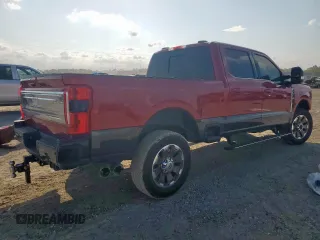2024 Ford F-250 XL with VIN 1FT8W2BT7REE97844, listed as a Copart auction lot 59583795 with 22,517 mi miles and Salvage title. Bid and sale history available at DreamBid. Image 3.