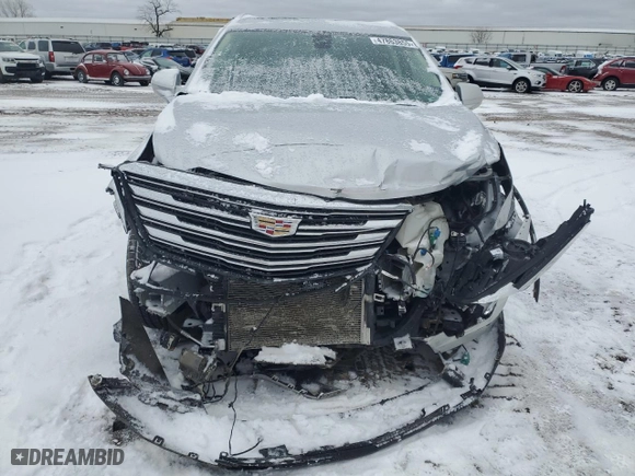 2018 Cadillac XT5 Luxury AWD with VIN 1GYKNDRS6JZ237878, listed as a Copart auction lot 47863855 with 57,976 mi miles and Clean Title. Bid and sale history available at carsss.com. Image 5.
